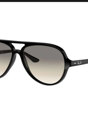New Ray-Ban CATS Aviator Sunglasses with Gradient Gray Lenses